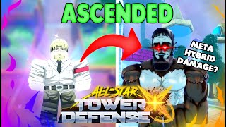 Max Level Ascended Zeke Showcase * All Star Tower Defense X* Is He META?