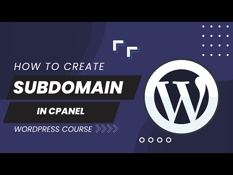 How To Create Subdomain and install wordpress In cPanel - WordPress Tutorial - cPanel Tutorial
