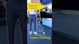 Precision cutting, perfect fit — all thanks to Laser Cutting Machine. 🪡👖 | FDYL