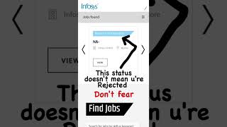 Infosys career portal status #onboarding #infosys #infosyscareer