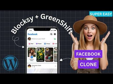 My Facebook CLONE With Just Blocksy Theme & GreenShift Plugin | WordPress & WooCommerce Tutorial