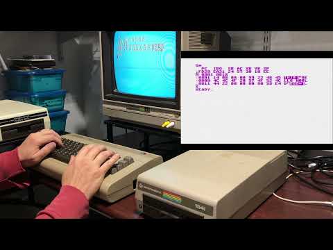 The gory details: What happens when you save a file from a Commodore 64 to a 1541 disk drive?