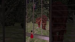 Man Enters Jurassic Park Cage | Dinosaurs Attack Disaster #dinosaur #dinosaurvideos