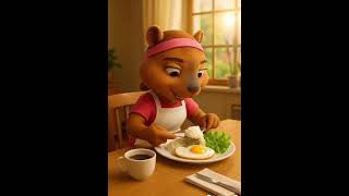 Cappah - Morning skate. #Capybara #PixarStyle
