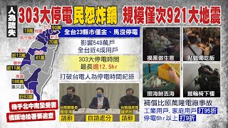 【每日必看】定調303大停電"人為疏失" 台電賠償方案出爐｜找代罪羔羊? 藍接獲爆料 報告"值班主任操作錯誤"@中天電視CtiTv 20220304