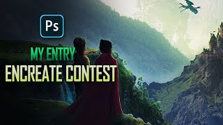 My entry to Encreate Challenge - Photo Manipulation Contest Speed Art