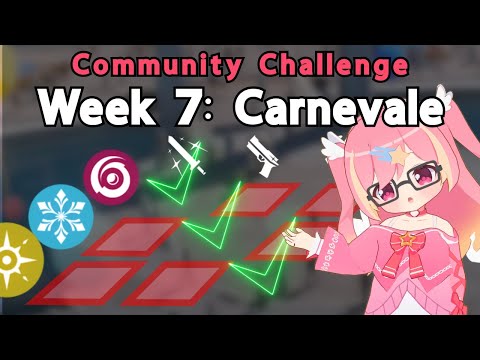 Community Challenge 7 Review: Carnevale! (No Weapon/Element Dupes)【Wuthering Waves】