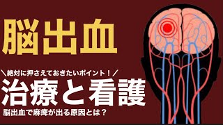 脳出血の原因や症状 治療と看護について　どうして麻痺は起こるの？