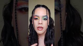 Look at me #makeuptransition #pridemakeup #shortsmakeup #lookatme #transition #shorts