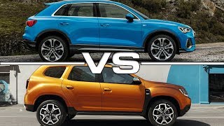 2019 Audi Q3 vs 2018 Dacia Duster Technical Specifications