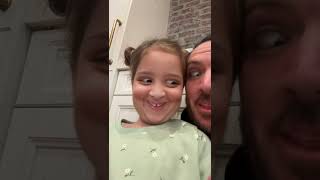 WHAT is NAVEY LOOKiNG AT?! navey & dad keep using silly filters & now they cant stop looking left 👀