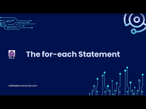 Java Essentials Blueprint - The for-each Statement - 511