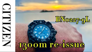 Citizen Promaster Super Titanium Blue Camouflage 200m BN0227-9L