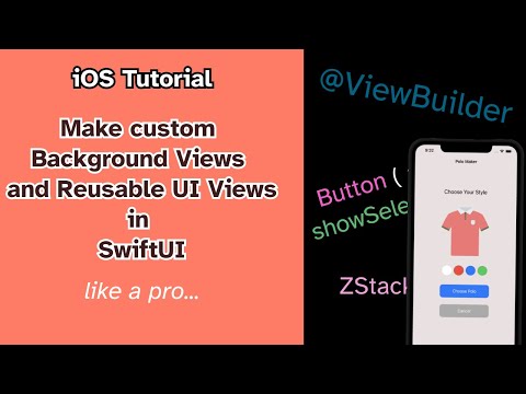 Make Reusable UI Views in your iOS App [SwiftUI]