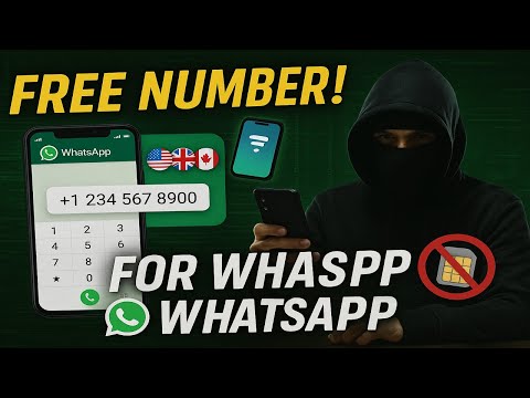 How to Get Free Virtual Number for WhatsApp 🔥 | No SIM Needed!” (2025 Working Trick)