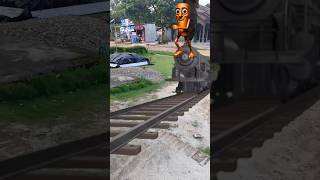 tung-tung sahur naik kereta api#comedy #shorts #trending #viralvideo