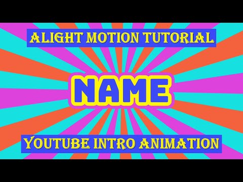 Cool YouTube Intro Using Alight Motion Tutorial (#Android and #iOS)