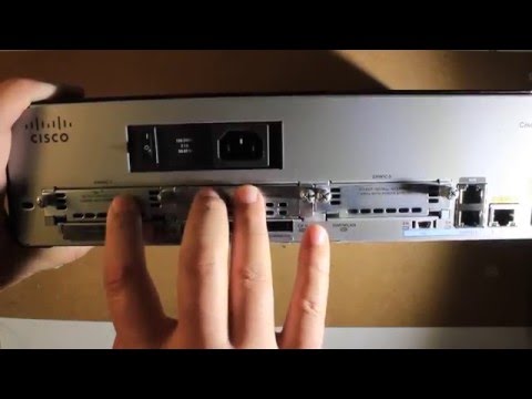 Cisco 1941 ISR router teardown an detailed overview for CCNA lab and repair