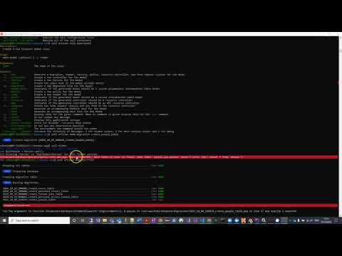 Fix for SQLSTATE42S02 Base table or view not found 1146 Table with Laravel / Sail / Tinker