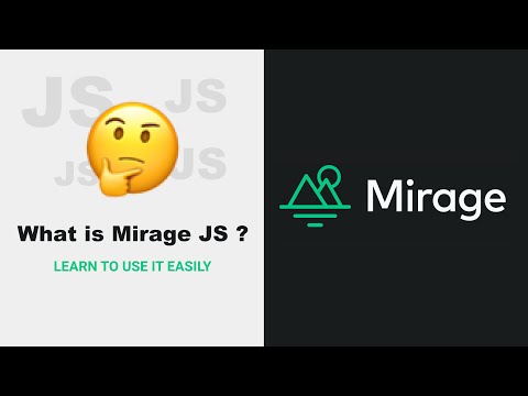 MirageJS Awesome Library all Developers Should Know