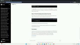 aws sam tutorial python