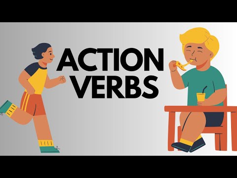 Action verbs|Movement verbs|English action verbs with pictures|Action verbs for beginners