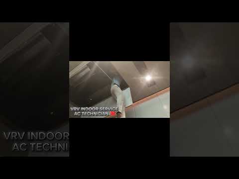Ac Technician vrv indoor service #rehanshorts #airconditioner #technician #macnic #tystudio