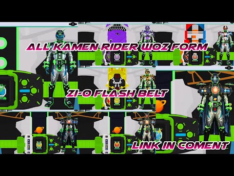All Kamen Rider Woz Form - Zi-o Flash Belt