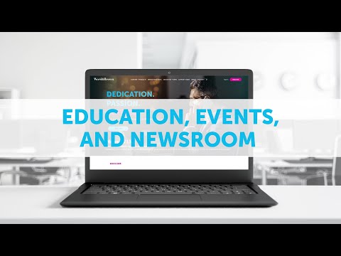 Education, Events, & Newsroom