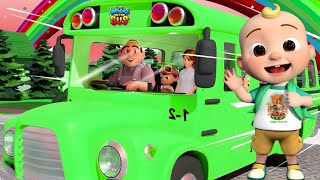 🎶 [1 MINUTE LOOP] Wheels on the Bus Fun Remix 🚍 | Sound Effects + Style Variations | @WheelsBusRound