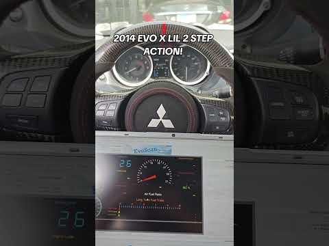 Mitsubishi Lancer Evo X tune with 2 step! #mitsubishi #lancer #evo #evolution #jdm #racecar