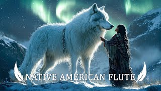 Spirit Of The Wolf | Native American Sleep Music, Relaxing Flute, Meditation Music