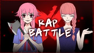【Rap Battle】Yuno Gasai Vs Tokiko Hishigata(Feat K.C. & Azia)