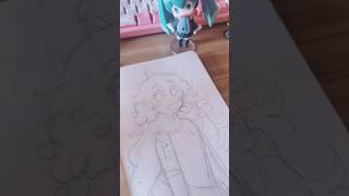 do you remember this vocaloid? #vocaloid #sketch #art #artist #sket hbook #fanart #shorts
