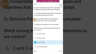 upsc /SO quiz challange shorts #upscquiz #sectionofficer #csir #upscmotivation #upsc #youtubeshorts