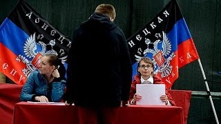 'Self-rule' votes in Donetsk and Luhansk a 'step toward the abyss' says Kyiv as polls open