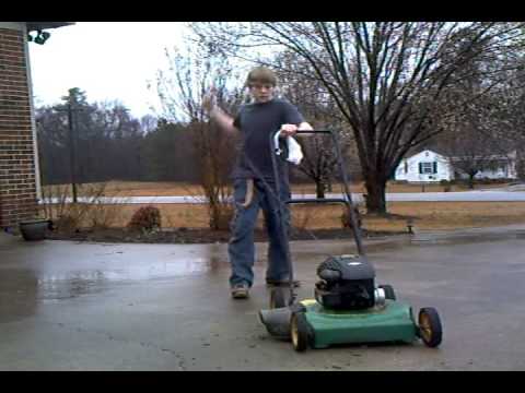 lawnmower-start up