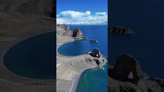 Namtso is more like a sea than a lake, a sea that is even more unique than the sea. #Tibet