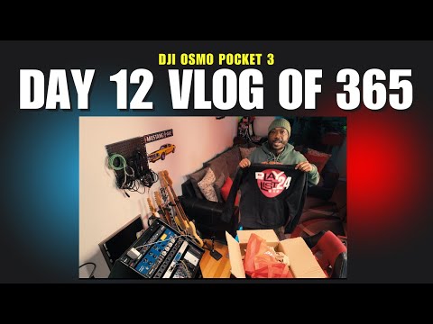 Day 12  of 365 vlogging with Dji Osmo Pocket 3