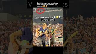 Don’t think you can cheat your wife, even an astronomer got caught 😜😜 #coldplay #shorts