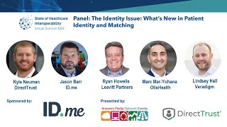 2023 State of Healthcare Interoperability Summit: 2 - What's New in Patient Identity and Matching