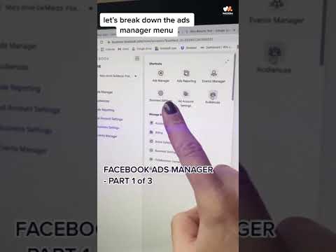 Facebook Ads Manager Part I | #WebidexDigital | #Shorts