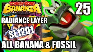 Donkey Kong Bananza - SL1201 Radiance Layer - All Bananas & Fossils - Walkthrough Part 25