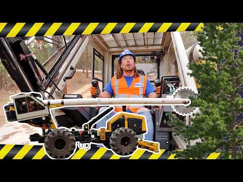 Handyman Hal Trims Trees | Big Tree Timmer Vehicle | Awesome Vehicles