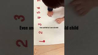 Even and Odd Numbers#montessori #mathematics #3 #leraning #preschool #activity #earlymath #parenting