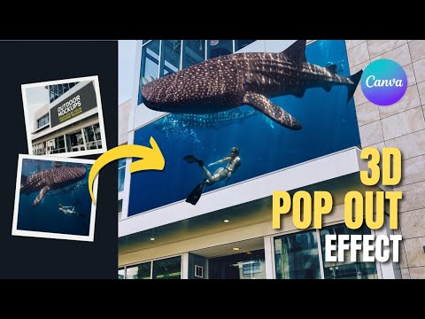 3d Pop Out Effect Tutorial in Canva