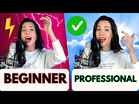 ✅Professional Vs Beginner Singer. HOW TO SING BETTER