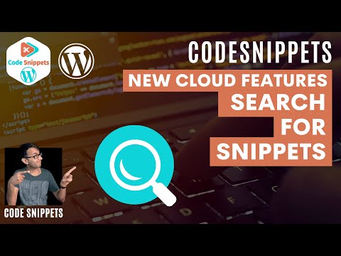 Code Snippets Searching for Snippets with the Cloud