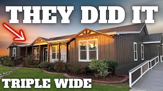 They UPSCALED this 3,100+ sqft modular home that was ALREADY top of the market!