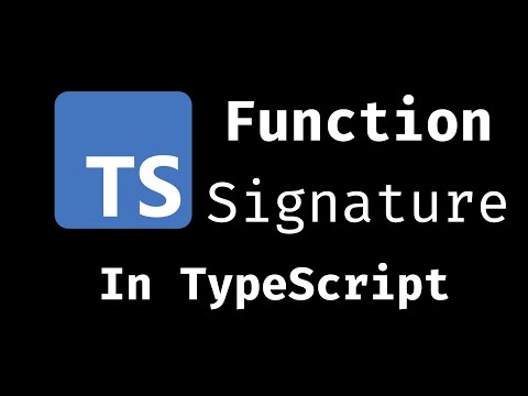 TypeScript in 2 Minutes: How to Add Types to a Function and Function Signature